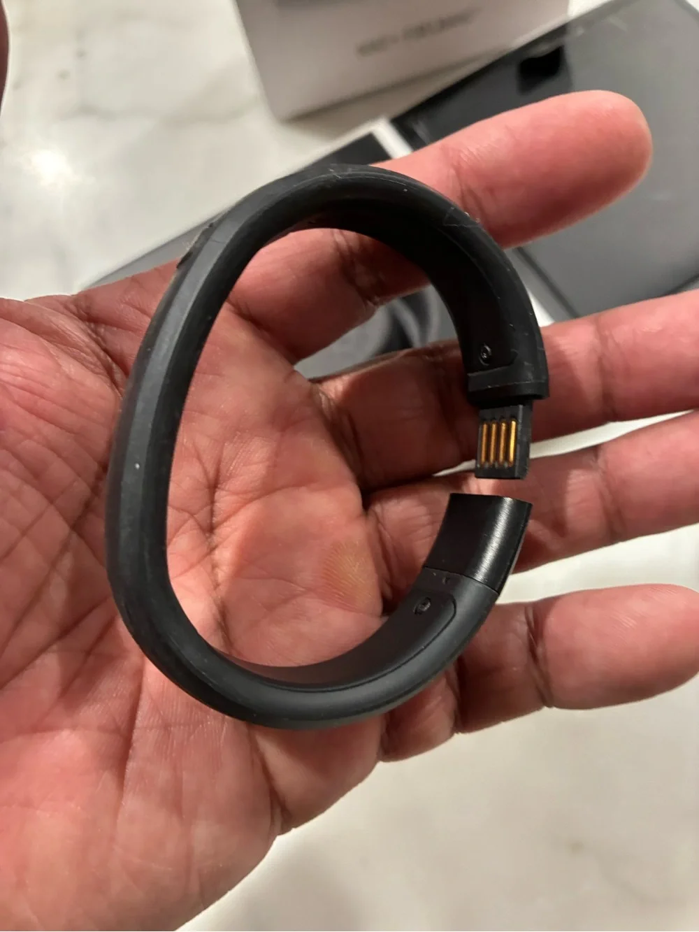 Nike Black FuelBand with LED Display and Charger
